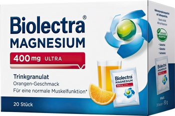 Biolectra® MAGNESIUM 400 mg ultra Orangengeschmack
