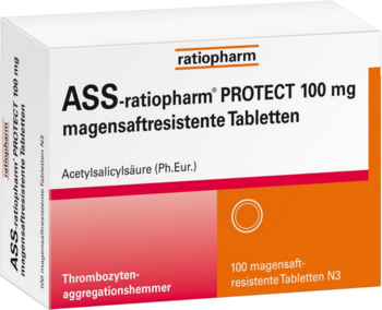 ratiopharm® ASS-ratiopharm® PROTECT 100 mg*