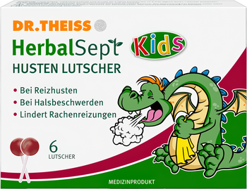 HerbalSept HUSTEN LUTSCHER Kids