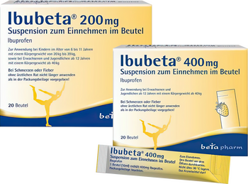 Ibubeta® 200 mg oder 400 mg